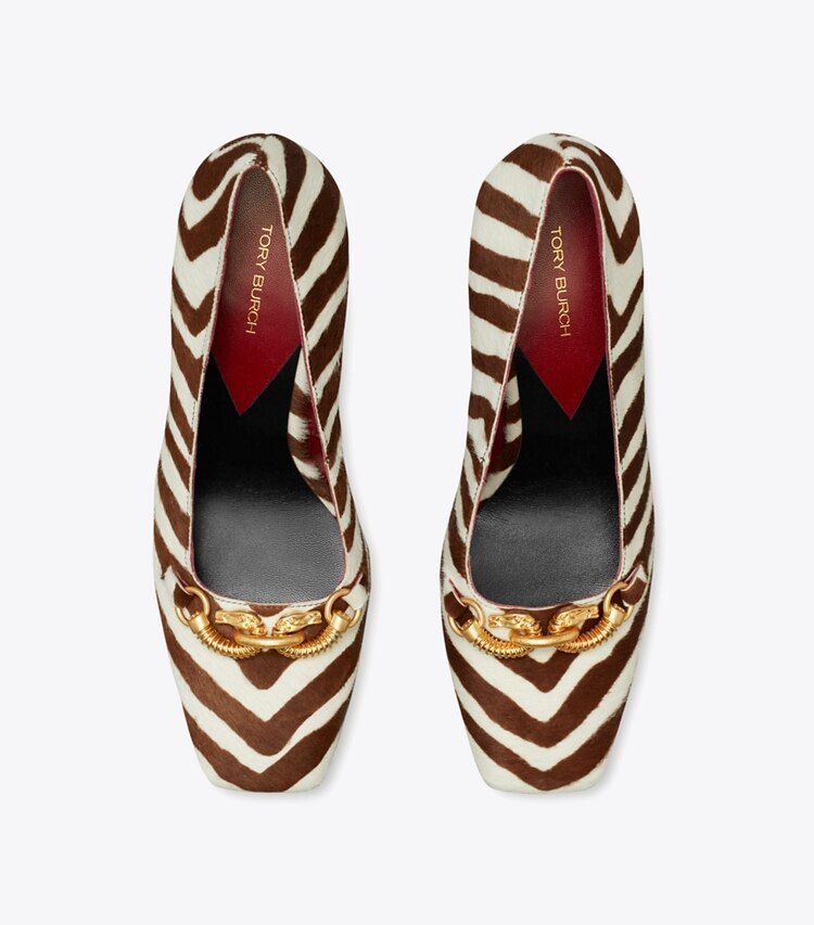 TORY BURCH JESSA PUMP - Zebra