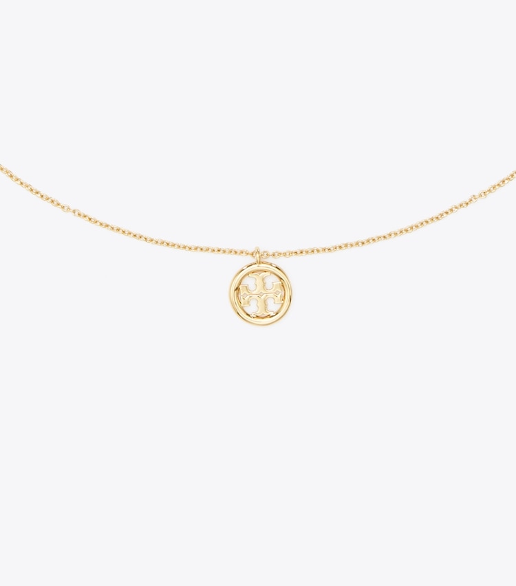 TORY BURCH MILLER PENDANT NECKLACE - Tory Gold