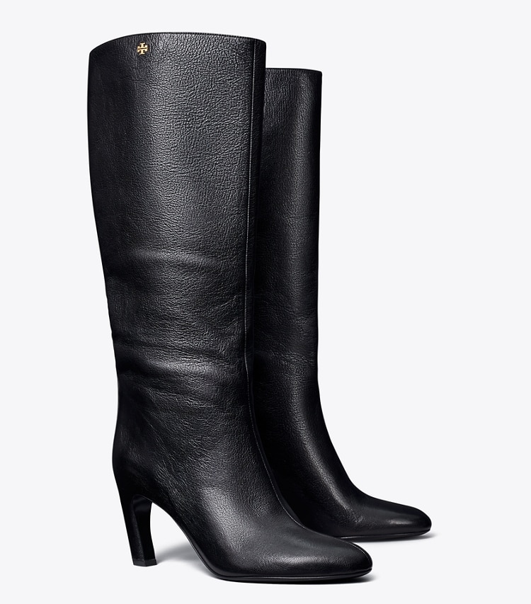 TORY BURCH TALL BANANA BOOT - Perfect Black - Click Image to Close