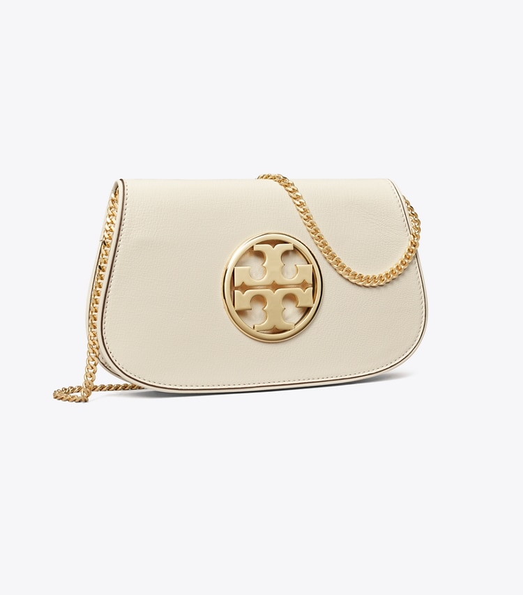 TORY BURCH REVA CLUTCH - New Ivory - Click Image to Close