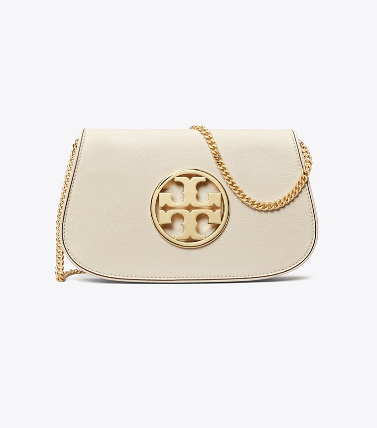 TORY BURCH REVA CLUTCH - New Ivory