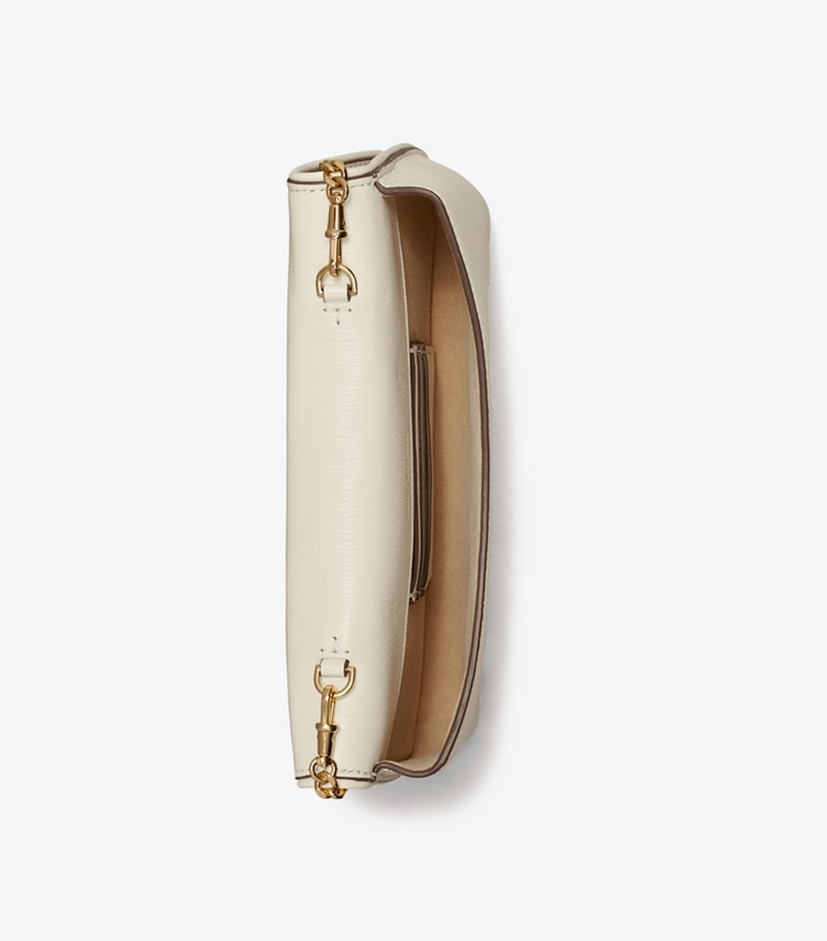 TORY BURCH REVA CLUTCH - New Ivory