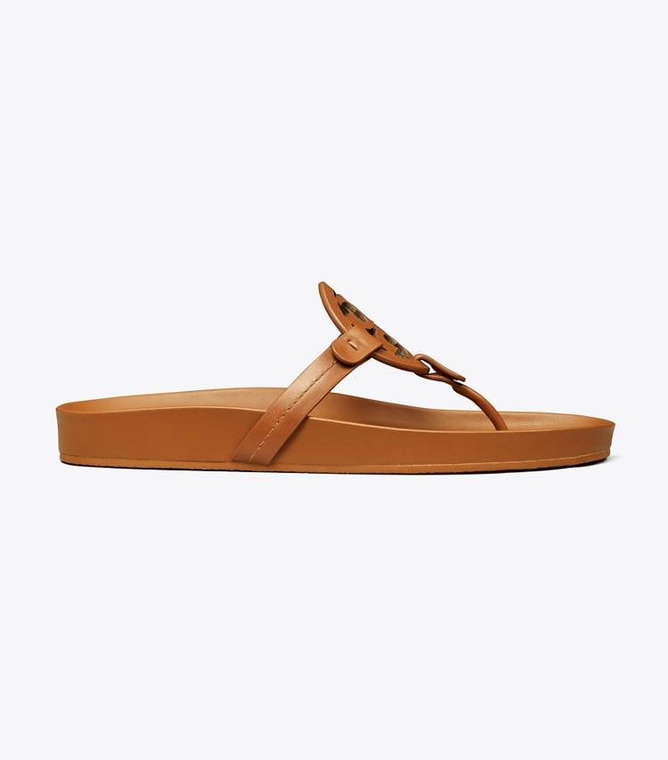 TORY BURCH MILLER CLOUD SANDAL - Bourbon Miele / Bourbon Miele