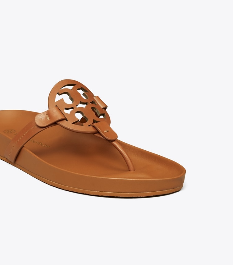 TORY BURCH MILLER CLOUD SANDAL - Bourbon Miele / Bourbon Miele