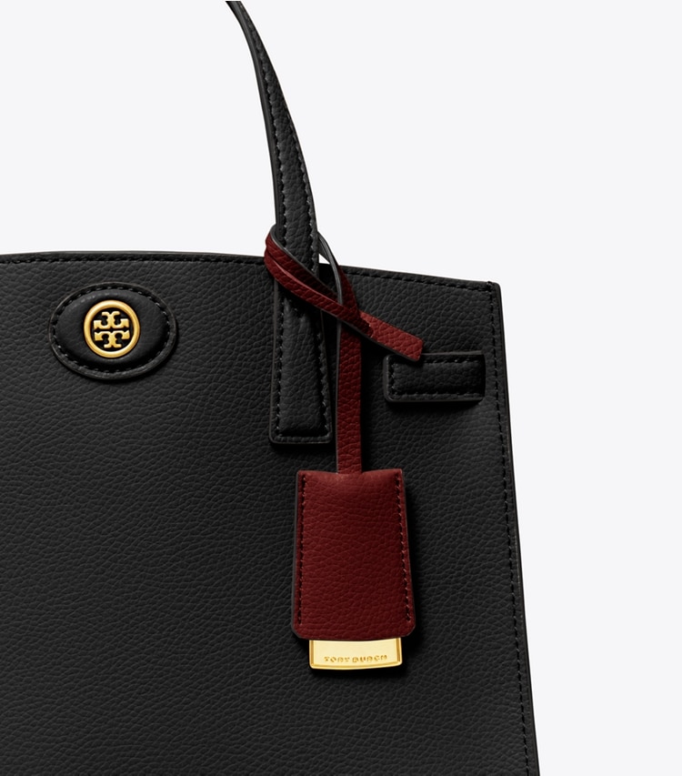 TORY BURCH SMALL ROBINSON SATCHEL - Black