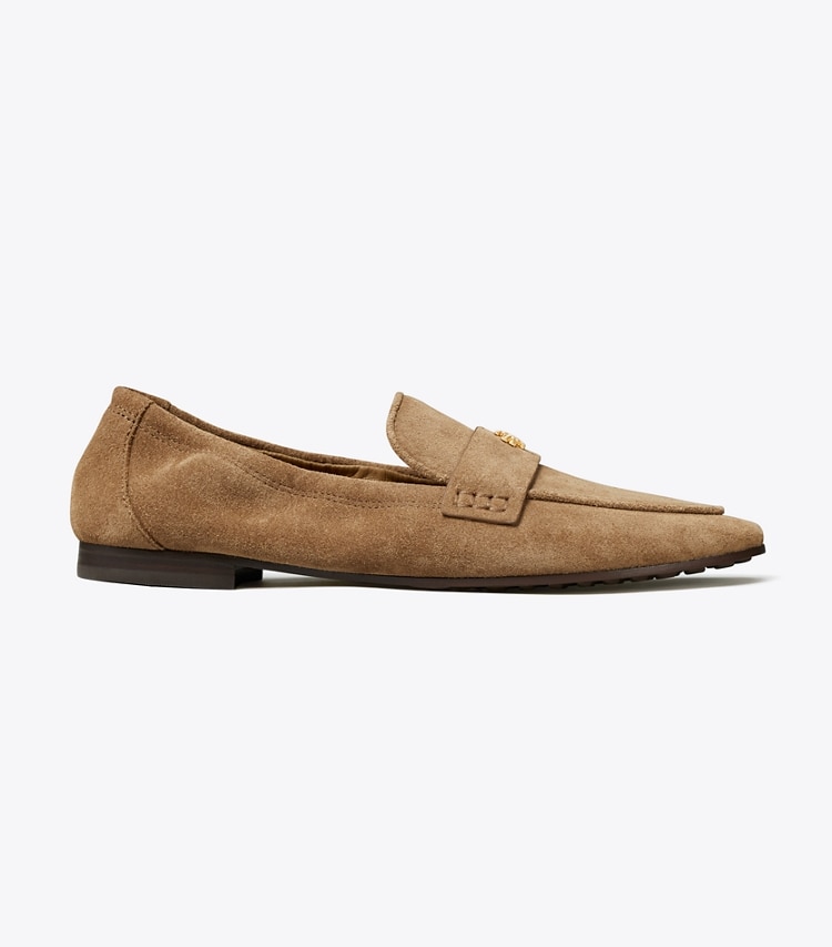 TORY BURCH SUEDE BALLET LOAFER - River Rock