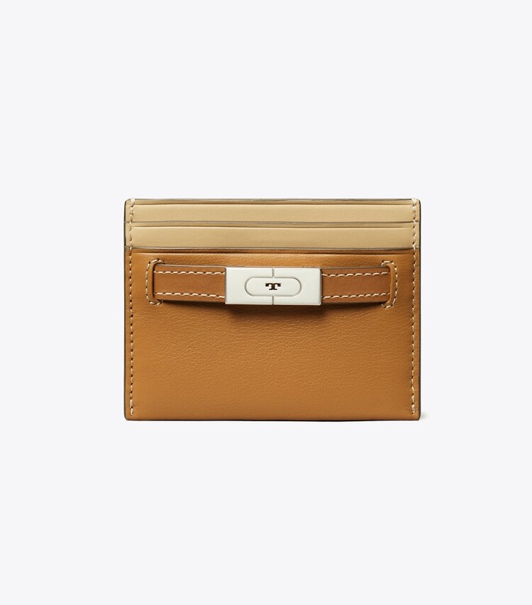 TORY BURCH T CARD CASE - Tiramisu