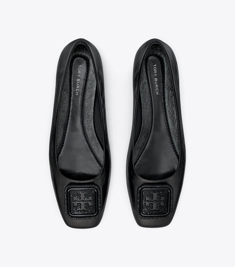 TORY BURCH GEORGIA PAVe BALLET - Perfect Black