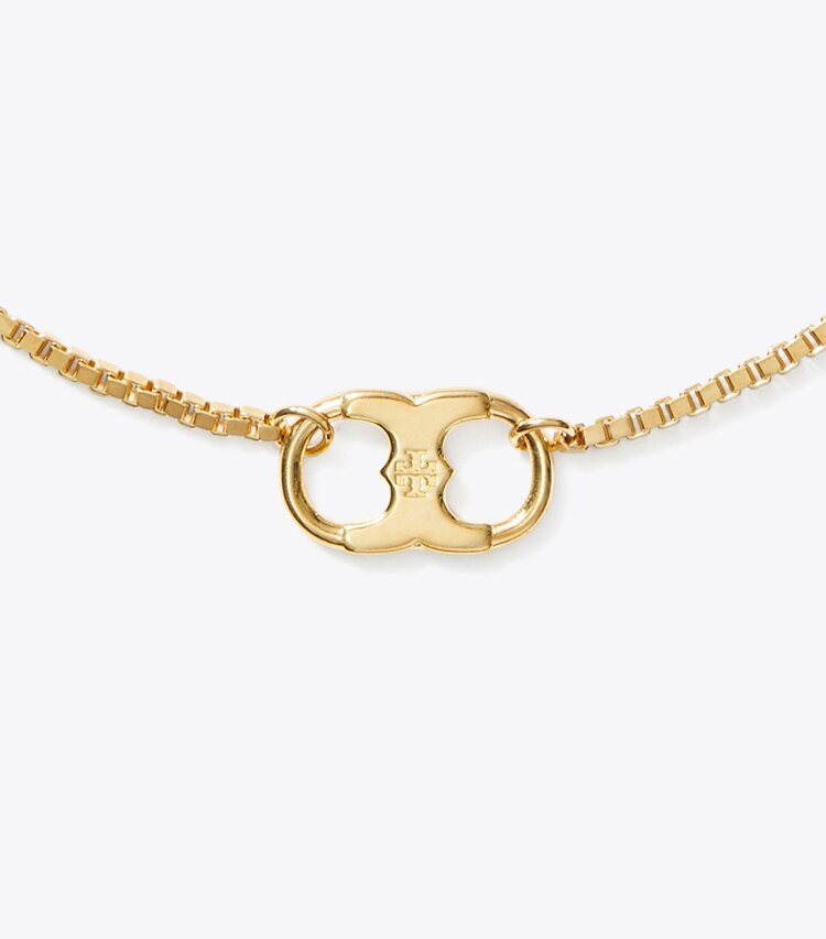 TORY BURCH EMBRACE AMBITION CHAIN BRACELET - Gold