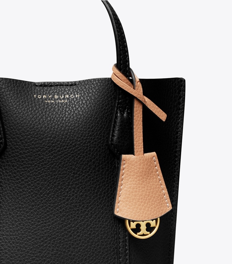 TORY BURCH MINI PERRY TOTE - Black