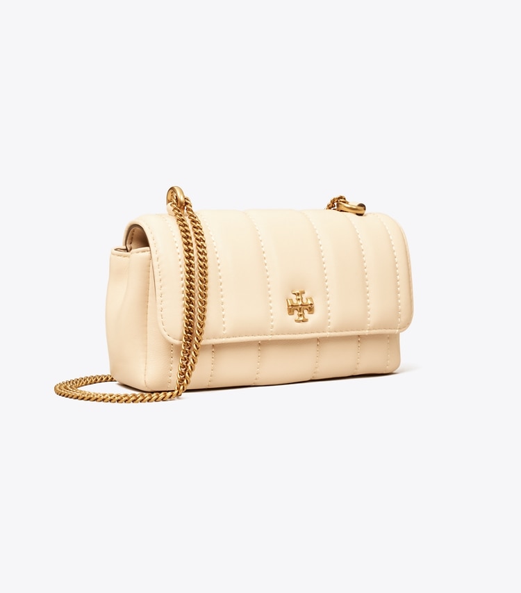 TORY BURCH MINI KIRA FLAP SHOULDER BAG - Brie - Click Image to Close