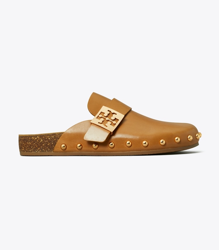 TORY BURCH MELLOW STUDDED MULE - Caramel Corn