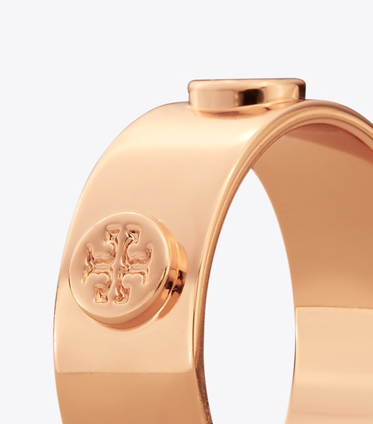 TORY BURCH MILLER STUD RING - Rose Gold