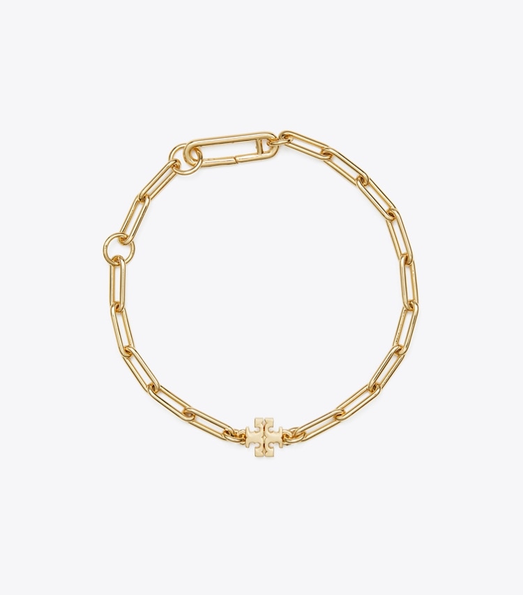 TORY BURCH GOOD LUCK CHAIN BRACELET - Tory Gold