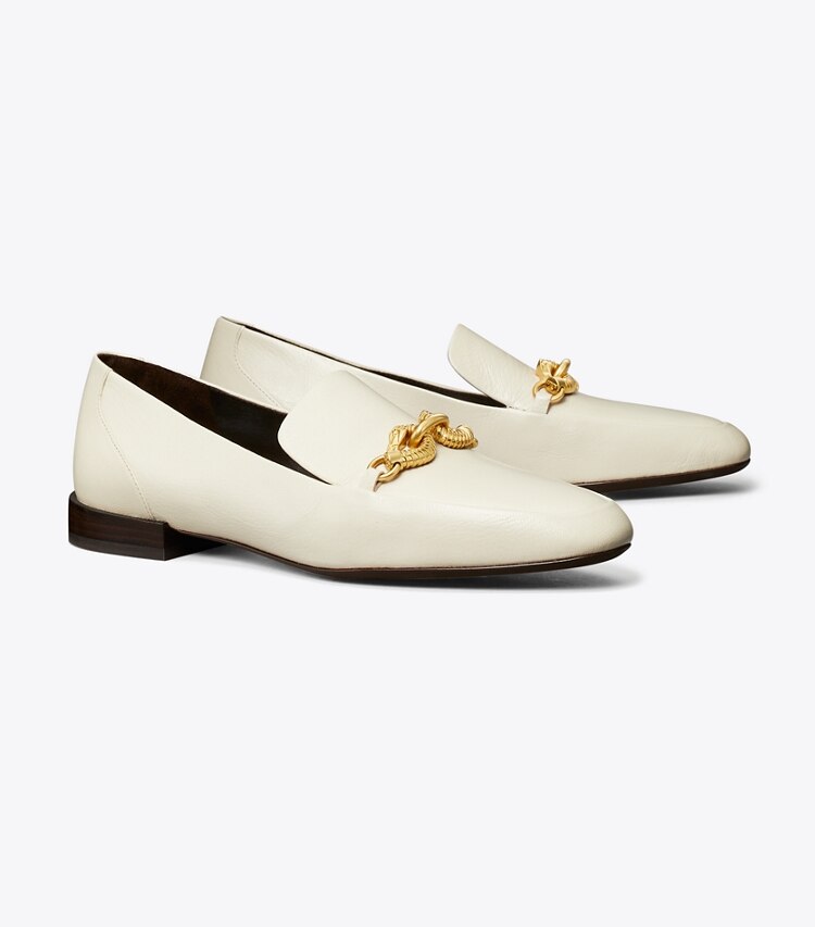 TORY BURCH JESSA LOAFER - Light Cream