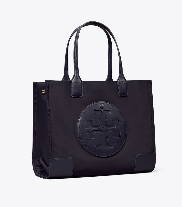 TORY BURCH SMALL ELLA TOTE BAG - Tory Navy