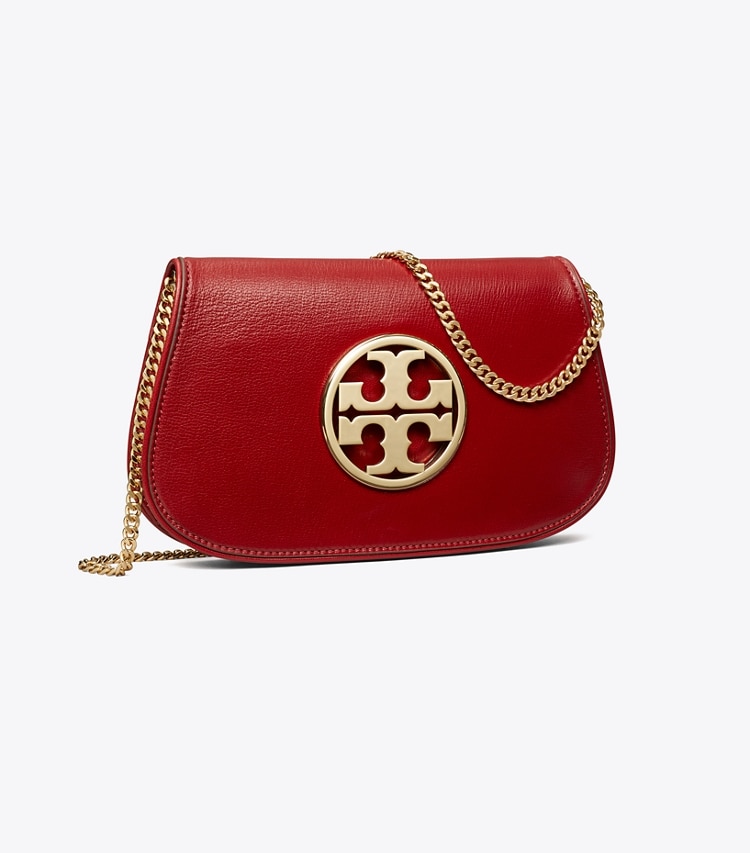 TORY BURCH REVA CLUTCH - Brick - Click Image to Close