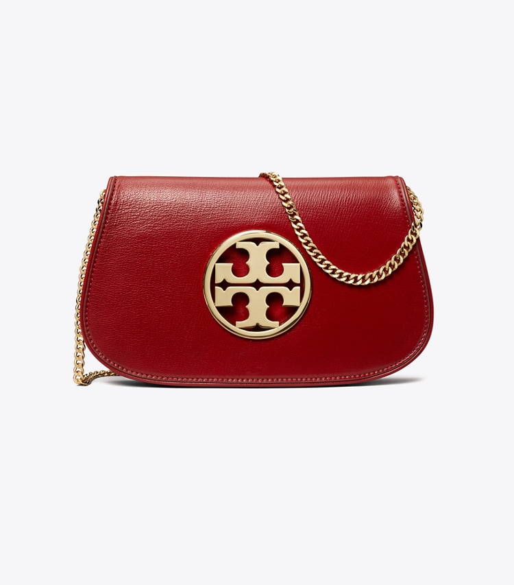 TORY BURCH REVA CLUTCH - Brick