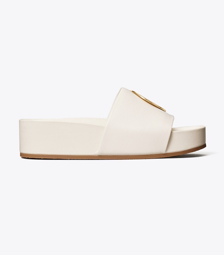 TORY BURCH PATOS SLIDE - New Ivory / New Ivory