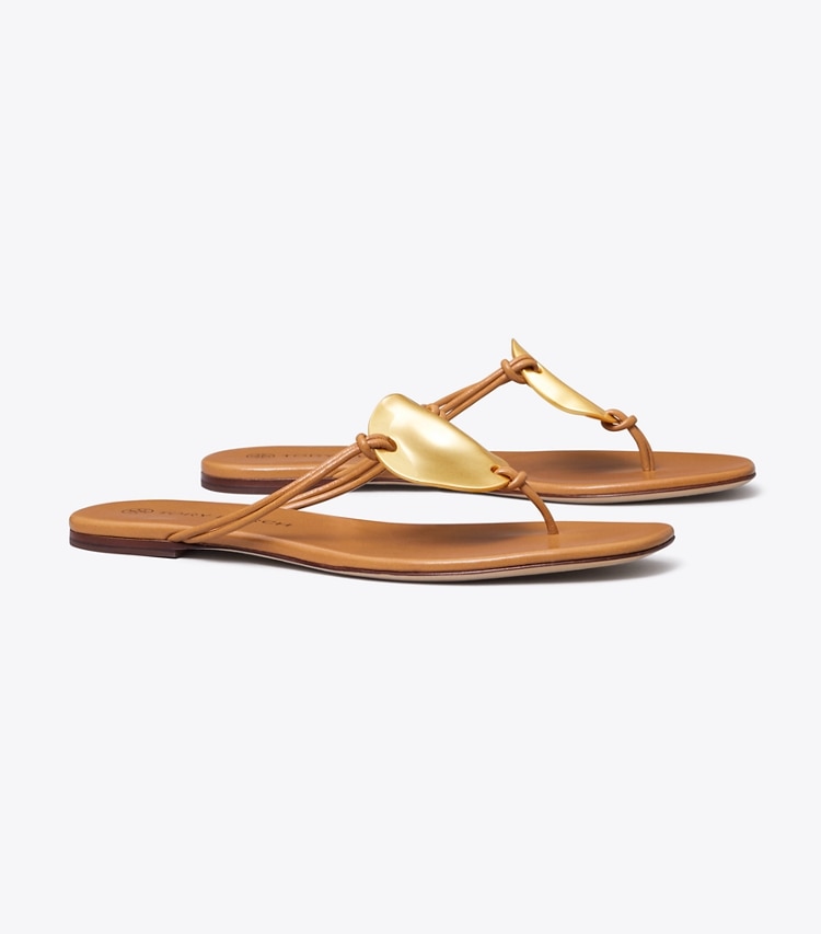 TORY BURCH PATOS SANDAL - Caramel Corn