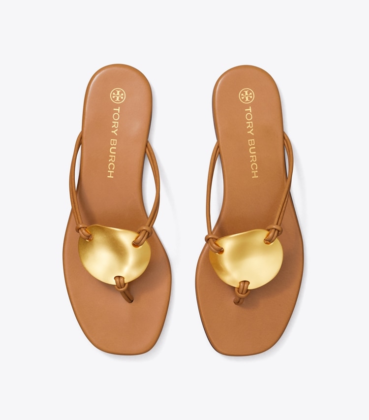 TORY BURCH PATOS SANDAL - Caramel Corn