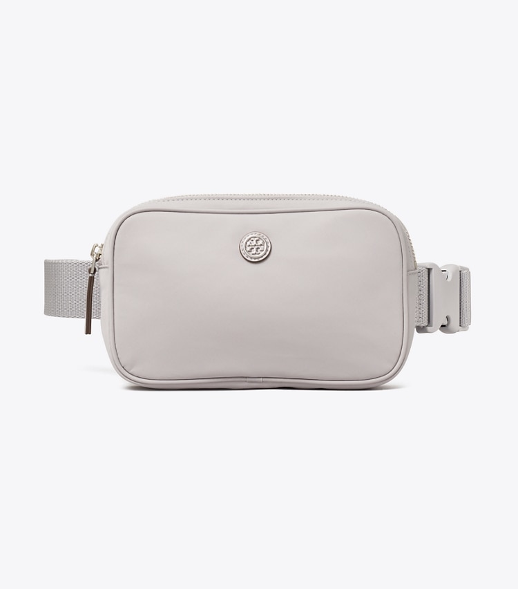 TORY BURCH VIRGINIA BELT BAG - Bay Gray