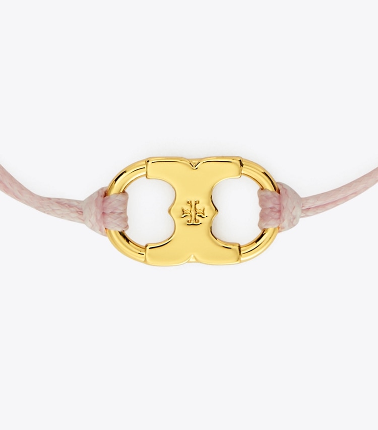 TORY BURCH EMBRACE AMBITION BRACELET - Tory Gold / Pink