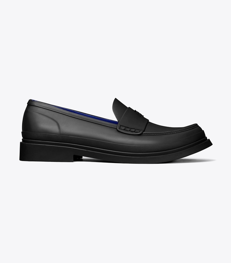 TORY BURCH CLASSIC RAIN LOAFER - Black