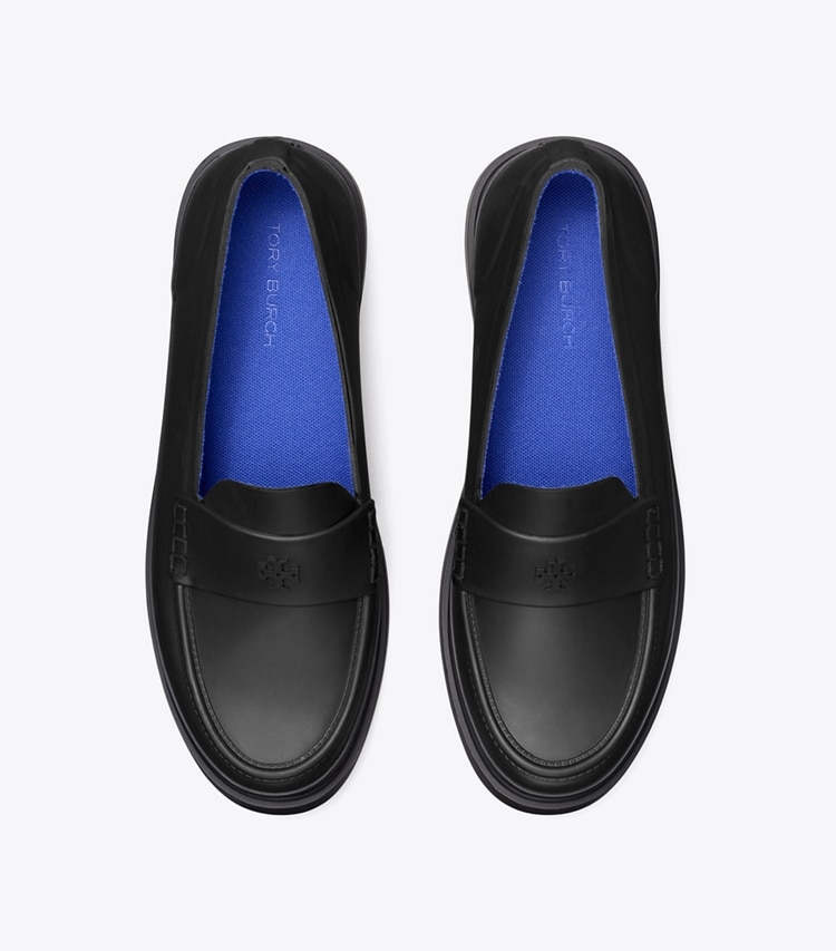 TORY BURCH CLASSIC RAIN LOAFER - Black