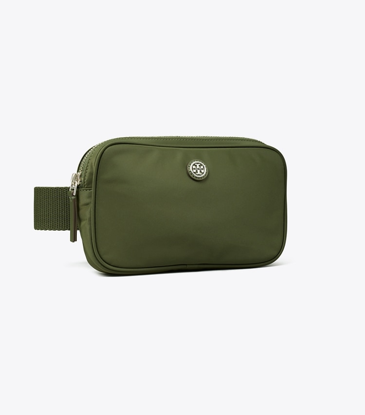 TORY BURCH VIRGINIA BELT BAG - Olive Green