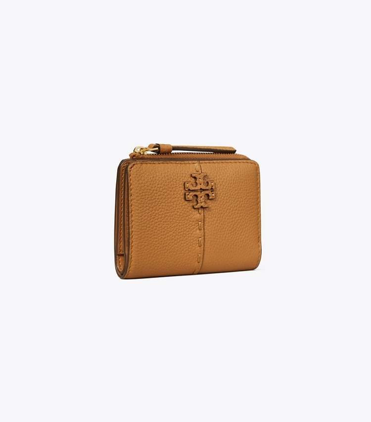 TORY BURCH MCGRAW BI-FOLD WALLET - Tiramisu