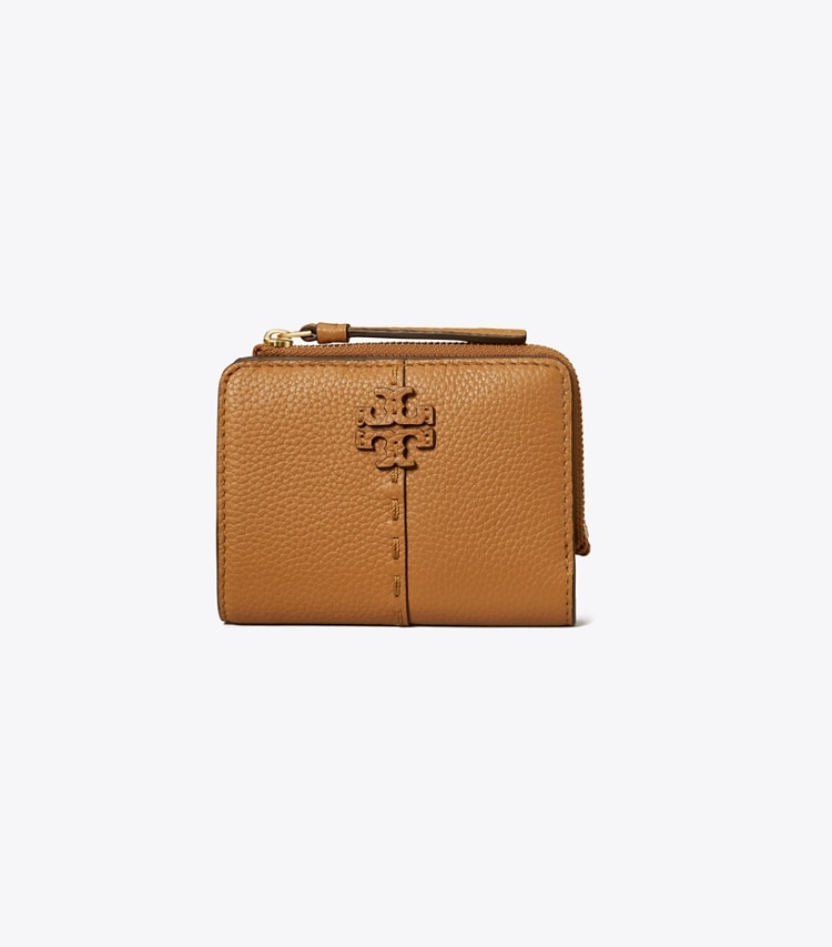 TORY BURCH MCGRAW BI-FOLD WALLET - Tiramisu