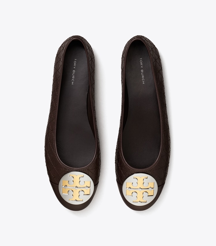 TORY BURCH CLAIRE QUILTED BALLET - Coco