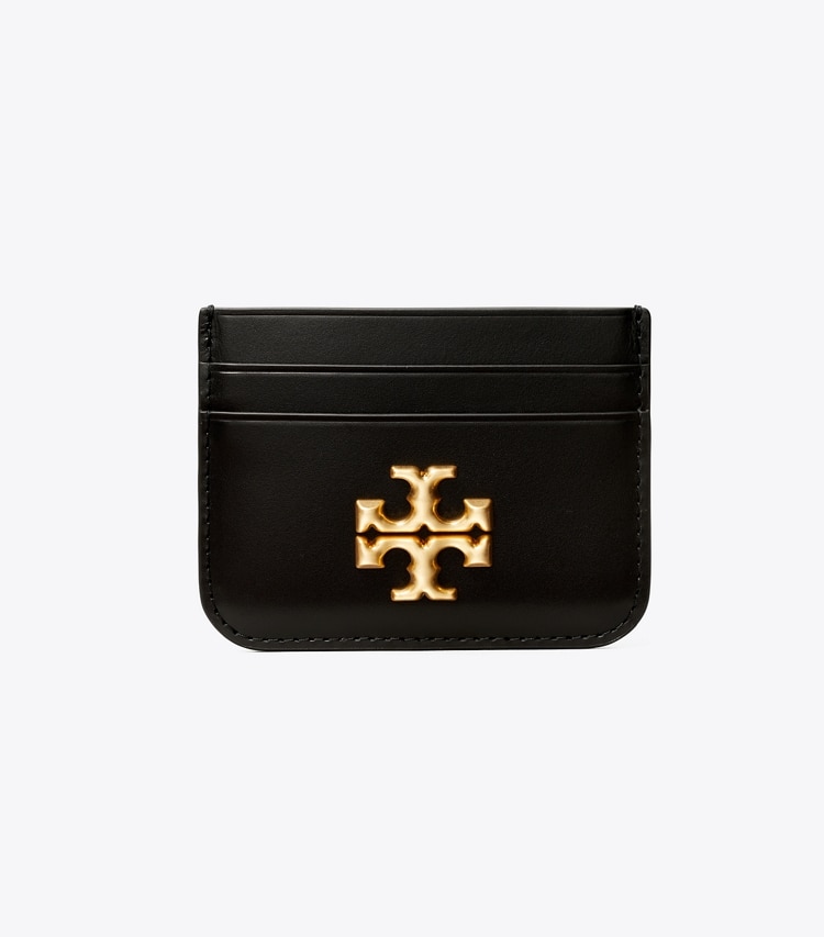 TORY BURCH ELEANOR CARD CASE - Black