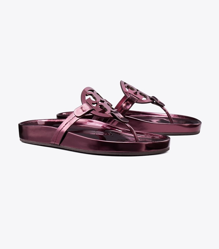 TORY BURCH MILLER CLOUD SANDAL - Merlot - Click Image to Close