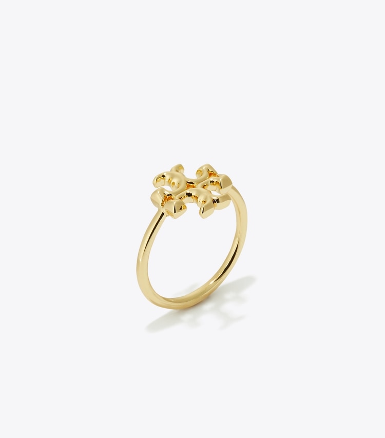 TORY BURCH ELEANOR RING - Tory Gold - Click Image to Close