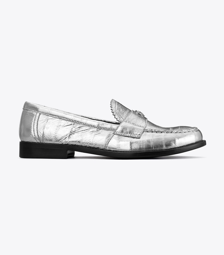 TORY BURCH CLASSIC LOAFER - Silver