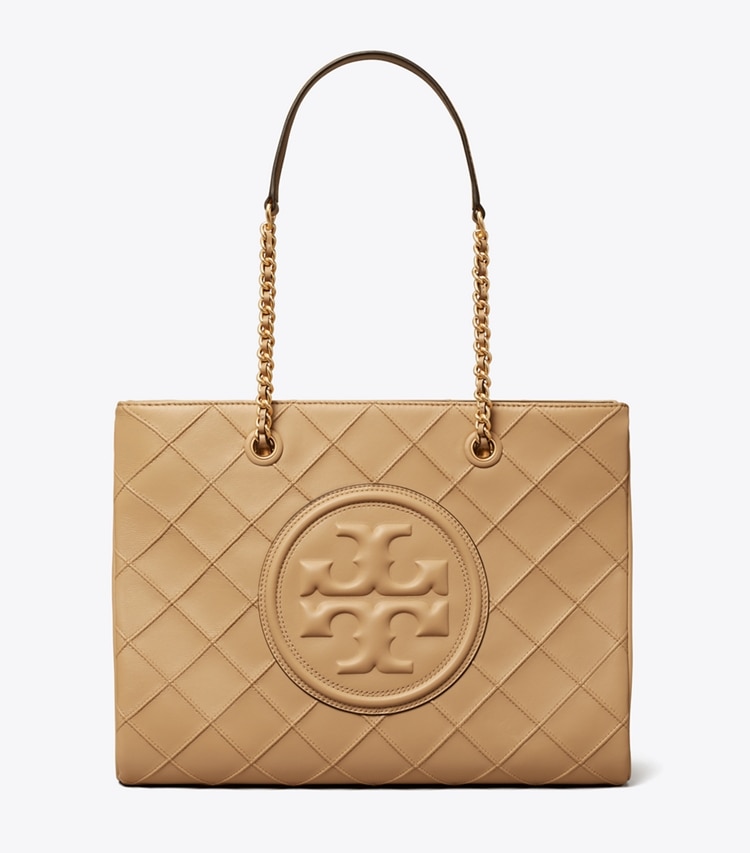 TORY BURCH FLEMING SOFT CHAIN TOTE - Desert Dune