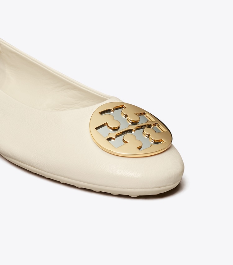 TORY BURCH CLAIRE BALLET - New Ivory