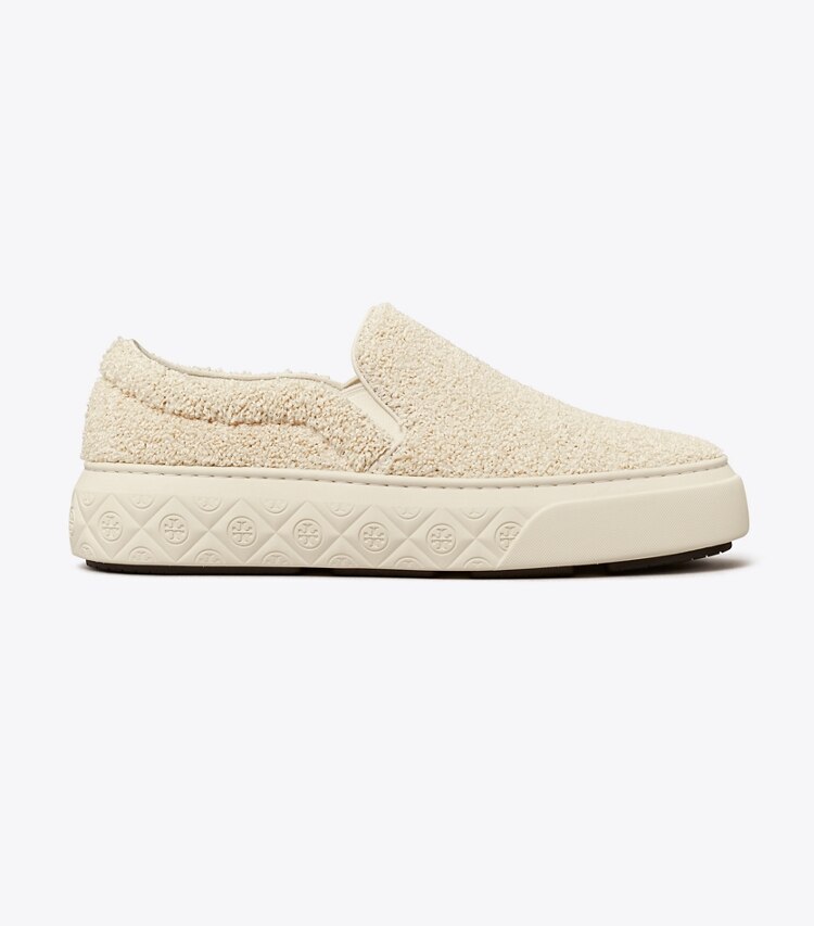 TORY BURCH LADYBUG SLIP-ON SNEAKER - New Ivory