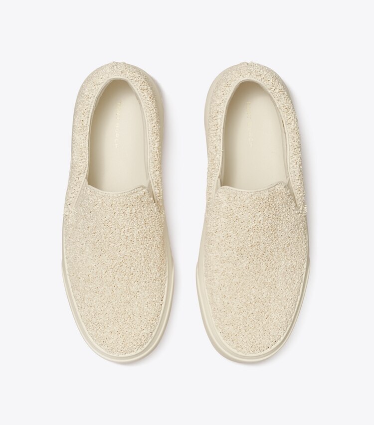 TORY BURCH LADYBUG SLIP-ON SNEAKER - New Ivory