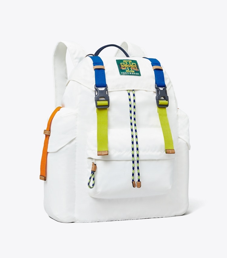 TORY BURCH RIPSTOP BACKPACK - Snow White