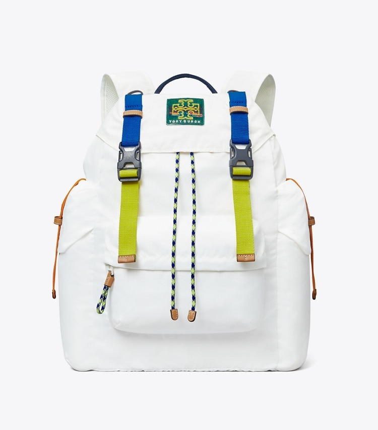 TORY BURCH RIPSTOP BACKPACK - Snow White