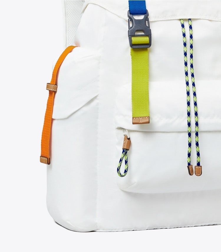 TORY BURCH RIPSTOP BACKPACK - Snow White