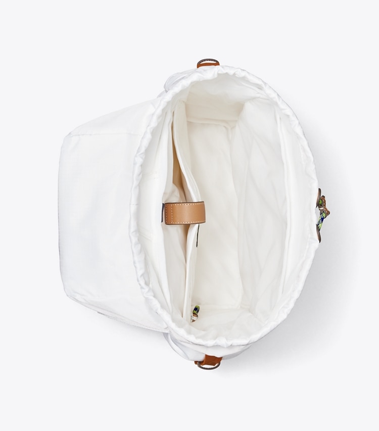 TORY BURCH RIPSTOP BACKPACK - Snow White